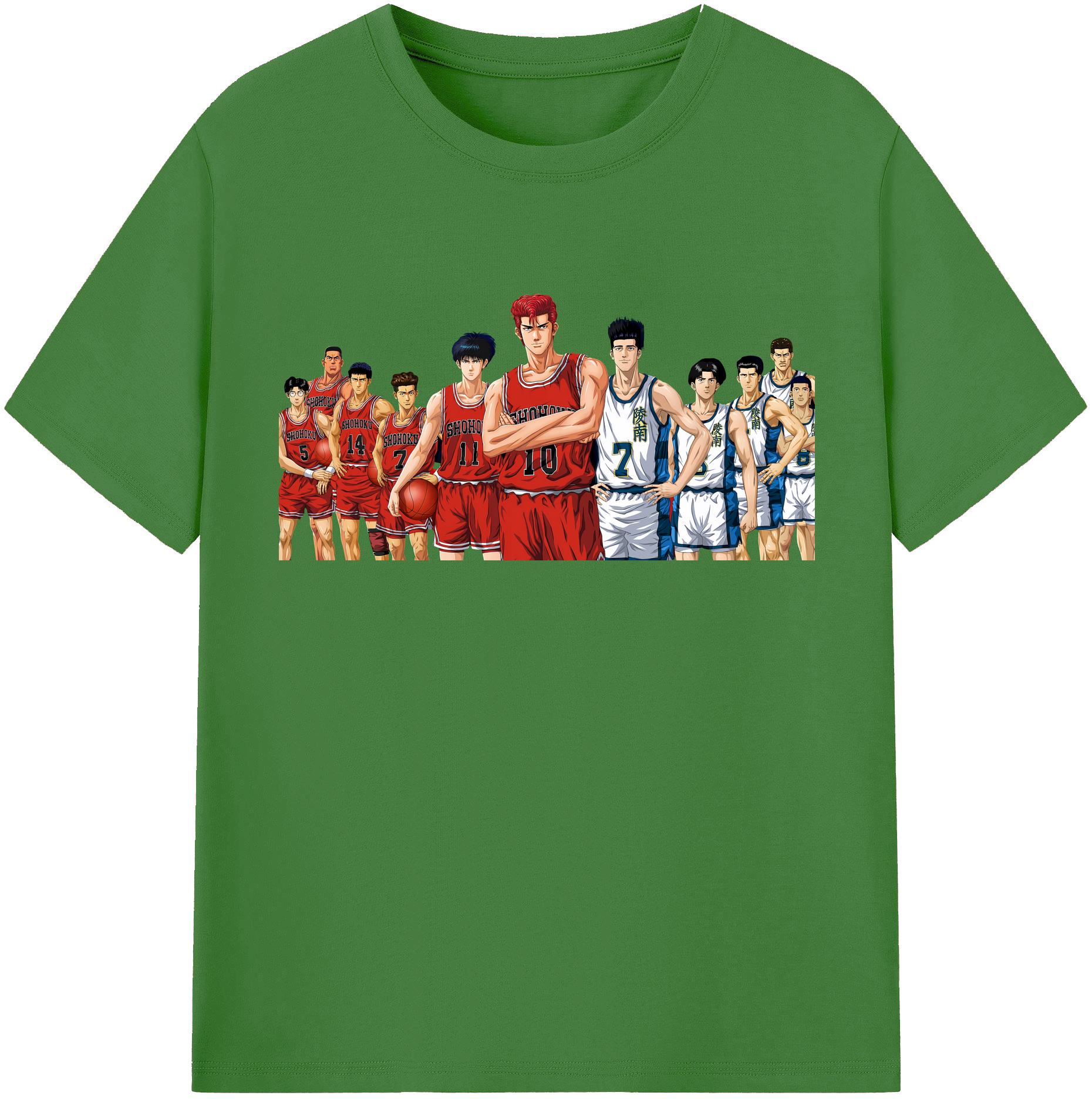 （画像用） SLAM DUNK／スラムダンク レディースカジュアルプリントTシャツ（綿100％）